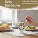 Eierbecher Echt-Gold Spruch "kleiner Glücksmoment" Gute Laune Eierhalter