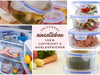 KI-generiertes Bild,Frischhaltedose Clip & Lock 1400ml Rund mit Deckel Lebensmittel Mikrowelle Gefrierbox