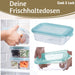 Glas Frischhaltedose Cook & Lock 3´er Set mit Deckel Lebensmittel Mikrowelle Gefrierbox