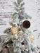 KI-generiertes Bild,2x Wabenball Alt-Rosa Bordeaux 8cm Papierkugel Honeycomb Deko Party Weihnachten