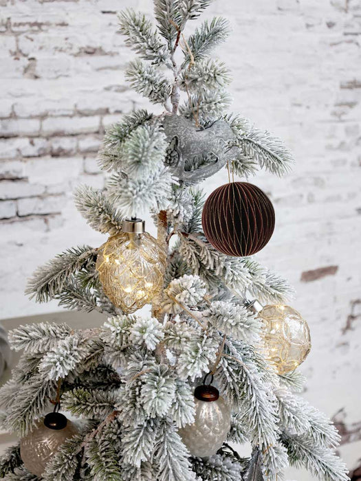 2x Wabenball Alt-Rosa Bordeaux 6cm Papierkugel Honeycomb Deko Party Weihnachten