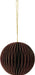 2x Wabenball Alt-Rosa Bordeaux 8cm Papierkugel Honeycomb Deko Party Weihnachten