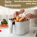 KI-generiertes Bild,Backpapier Rund 20cm Set 100 Stück FSC für Airfryer Heißluftfritteuse Zubehör