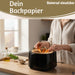 KI-generiertes Bild,Backpapier Rund 20cm Set 100 Stück FSC für Airfryer Heißluftfritteuse Zubehör