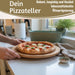 XL Holz Servierplatte Drehteller 35cm Bambus drehbar Drehtablett Drehplatte
