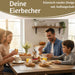Holz Eierbecher 4´er Set Bambus Nachhaltig Eierhalter Eihalter Dipschale