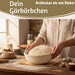 KI-generiertes Bild,Gärkörbchen Gärkorb Rund 22x8cm Peddigrohr Brotform Leineneinsatz Brotkorb