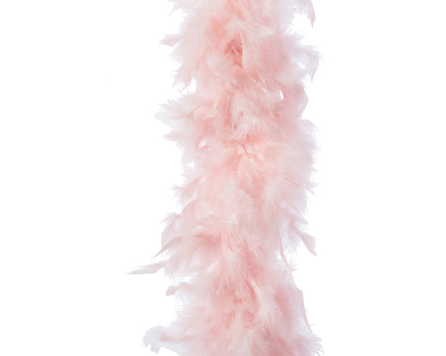Brillant Feder Boa 1,84 Meter Rosa Edle Weihnachts-Girlande Party Baum-Deko