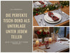 KI-generiertes Bild,2x Filz Tischset Platzset Happy Hell-Grau 45cm Rechteckig Platzdeckchen Platzmatte