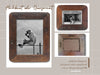 KI-generiertes Bild,Vintage Bilderrahmen Dehli 20x15cm Fotorahmen Retro