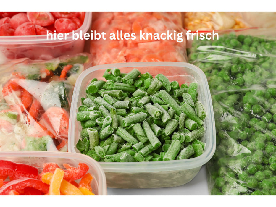 5-fach Frischhaltedosen Set 225-1900ml Quadrat Deckel Gefrierdosen Vorratsdosen