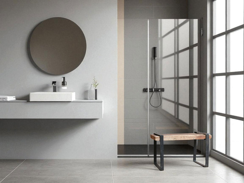 Vintage Holz Bänkchen 35x20cm Braun Recycelt Fußbank Fußhocker Tritthocker