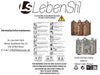 KI-generiertes Bild,2x Exklusives Teelichthaus Ribe 4x6cm Braun 2-fach Kerzenhalter Teelichthalter