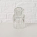 3er Set Glas Kerzenständer Klar 7cm Kerzenhalter für Stabkerzen Teelichter