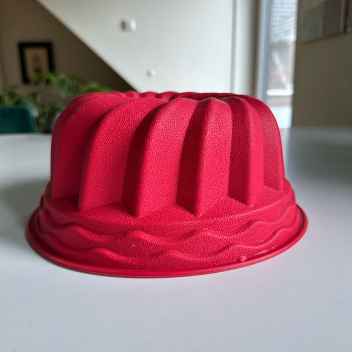 KI-generiertes Bild,Silikon Gugelhupf Backform 24cm Rund Napfkuchenform Gugelhupfform Kuchenform