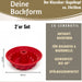KI-generiertes Bild,Silikon Gugelhupf Backform 24cm Rund Napfkuchenform Gugelhupfform Kuchenform