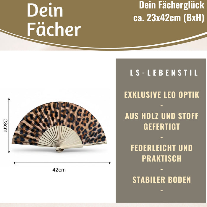 KI-generiertes Bild,Handfächer Holz Stoff Fächer "Karma Baby" Gelb Lila faltbar Faltfächer