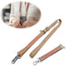 Crossbody Handykette Kaffee regelt Taupe Pink 2 Karabiner zum Umhängen Smartphones