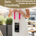 Crossbody Handykette Queen Pink Gold 2 Karabiner zum Umhängen Smartphones
