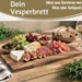 KI-generiertes Bild,Elegantes Holz Schneidebrett Akazie 30x20x1,6cm Küchenbrett Tranchierbrett