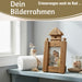 Vintage Holz Bilderrahmen 30cm Leuchtturm Braun Maritim Aufsteller Fotorahmen