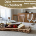 KI-generiertes Bild,XL Mango Schneidebrett 50cm Echt-Holz Küchenbrett Vesperbrett Servierbrett