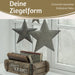 KI-generiertes Bild,Holz Ziegelform Unika 31x15cm KrimsKrams Braun alte Backsteinform Cutlery Deko