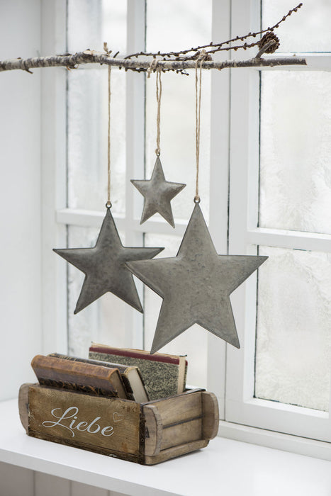 Holz Ziegelform Unika 31x15cm Liebe Herz Braun alte Backsteinform Cutlery Deko