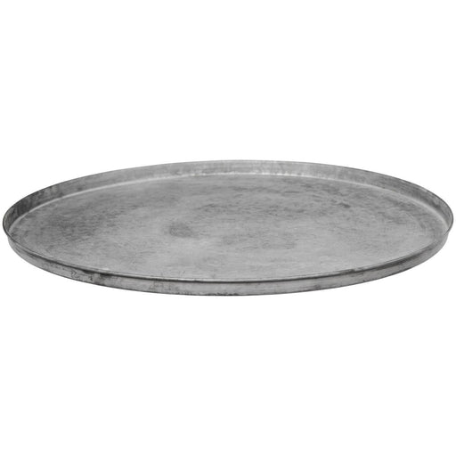 XL Metall Deko Tablett Serviertablett Dehli ♻️ 46cm Rund Kerzenteller Kerzentablett