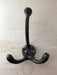 KI-generiertes Bild,Vintage Dreifach Kleiderhaken 10x8cm Schwarz Garderobenhaken Wandhaken