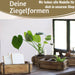 KI-generiertes Bild,IB Laursen Holz Ziegelform 57x15x10cm Unika Braun 2-fach alte Backsteinform Cutlery