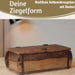 KI-generiertes Bild,Vintage Holz Ziegelform 31x15cm Holzkiste mit Deckel Aufbewahrungsbox Schmuckkiste