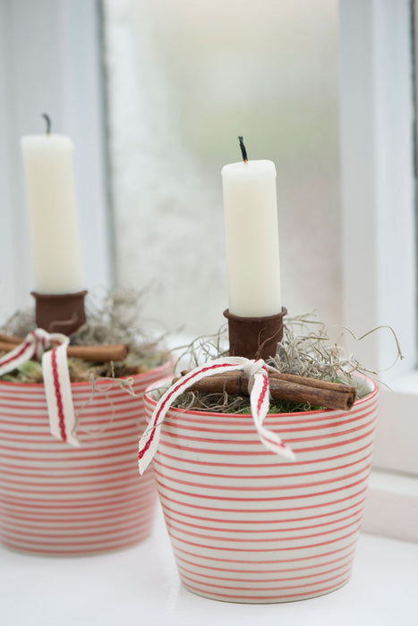 IB Laursen Metall Stabkerzenhalter Kupfer Braun 8cm Spieß Kerzenständer Kerzenstecker