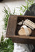 IB Laursen 2x Nagelbürste Holz 10cm Naturhaar Borsten Fingerbürste Handbürste