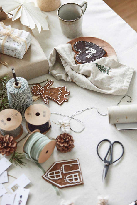 IB Laursen Vintage Schere 10cm Handgeschmiedet Klassisch Antike Papierschere