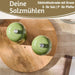 iB Laursen Holz Salzmühle & Pfeffermühle Set Grün 21x5cm Keramikmahlwerk Gewürzmühle