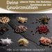 KI-generiertes Bild,Design Holz Salzmühle & Pfeffermühle Set Indigo 21cm Keramikmahlwerk Gewürzmühle