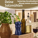 Design Holz Salzmühle & Pfeffermühle Set Indigo 21cm Keramikmahlwerk Gewürzmühle