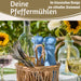 KI-generiertes Bild,iB Laursen Holz Salzmühle & Pfeffermühle Set Blau 21x5cm Keramikmahlwerk Gewürzmühle