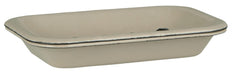 IB Laursen Emaille Seifenschale 2-tlg Beige 15cm Altum Seifenablage mit Ablauf