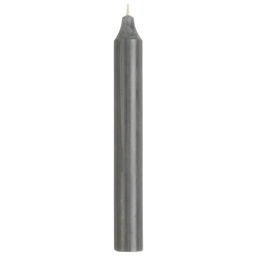 Exklusive Stabkerzen Ribe Rustik 4´er Set Grau 18x2,2cm Made in Denmark Spitzkerzen