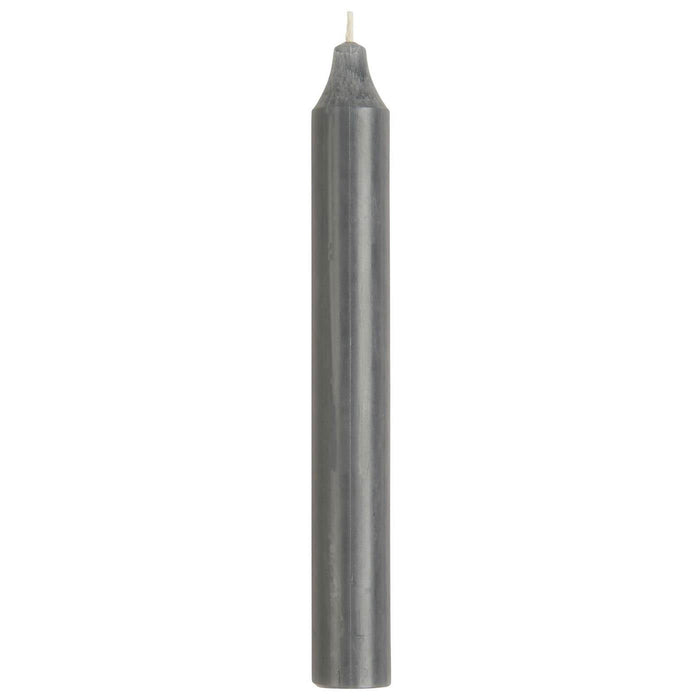 Exklusive Stabkerzen Ribe Rustik 4´er Set Grau 18x2,2cm Made in Denmark Spitzkerzen