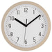 Nostalgische Wanduhr Sand Beige 20cm Leicht Ablesbar Vintage Küchenuhr Bürouhr Retro