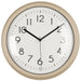 Nostalgische Wanduhr Sand Beige 26cm Leicht Ablesbar Vintage Küchenuhr Bürouhr Retro