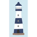 16 Servietten 40x40cm 3-lagig Maritim Motiv Leuchtturm Tisch-Deko Papierservietten