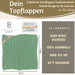 KI-generiertes Bild,Vintage Topflappen 22cm Mynte Wasabi Grün Gestrickt 100% Baumwolle OEKO-TEX 100