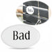 Vintage Metall Türschild Bad 9x5,5cm Dekoschild Nostalgieschild Schild