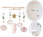 JaBaDaBaDo 3D Holz Mobile Seepferdchen Muschel T282 Baby Kinderzimmer