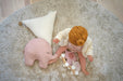 JaBaDaBaDo Baby Kuscheltier Elefant Emma 39x31cm Rosa Doppelseitig
