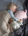 JaBaDaBaDo Baby Kuscheltier Elefant Emma 39x31cm Rosa Doppelseitig